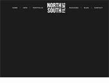 Tablet Screenshot of northsouthfilms.com